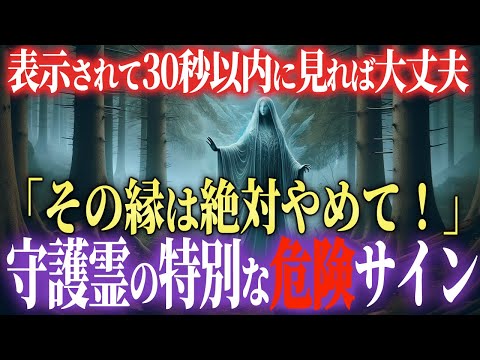 【人生が変わる】こんな経験ないですか？実は守護霊が警告している縁を切るべき人とその危険なサインがこちら【ねねのささやき】