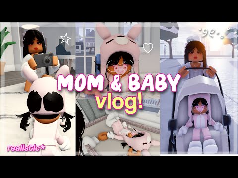 Realistic MOM & BABY VLOG! || Roblox Berry Avenue Roleplay