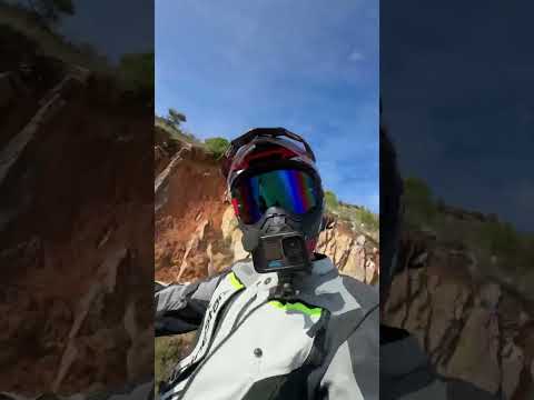 BMW 1300 GSA on Epic Mountain Trail in Spain Malaga😎👌🔥 #shorts