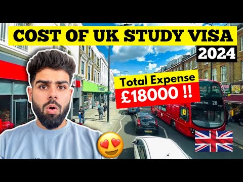 Total Cost of UK STUDY VISA in 2024 | Cost of Studying in UK🇬🇧| TIPS to Save the Cost of STUDY in UK