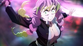 Mitsuri vs Hantengu | Kimetsu no Yaiba ( 4K )