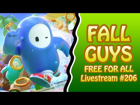 Sonic Event / Solo / Duo / Squad Mode | Fall Guys Live Stream #206