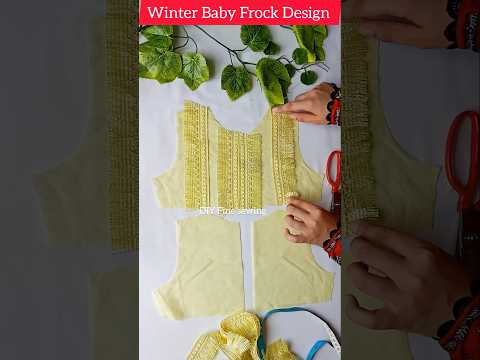 Branded Baby Frock design #shorts #short #tipsandtricks #diy #trending #ytshorts #shortsfeed