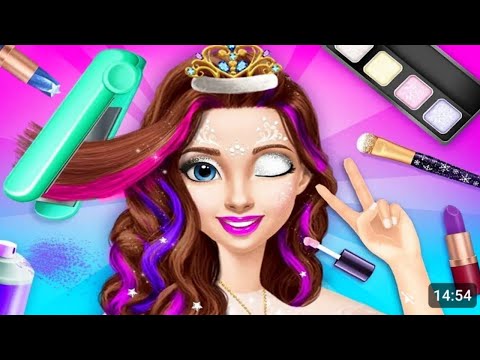 Fun Kids Care Games - Princess Makeup Makeover@ytgamingworld6125 #barbiemakeup #barbiedollmakeup