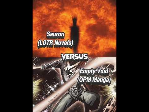 Sauron Vs Empty Void #lordoftherings #opm