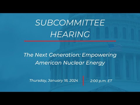 Subcommittee on Economic Growth, Energy Policy, and Regulatory Affairs Hearing