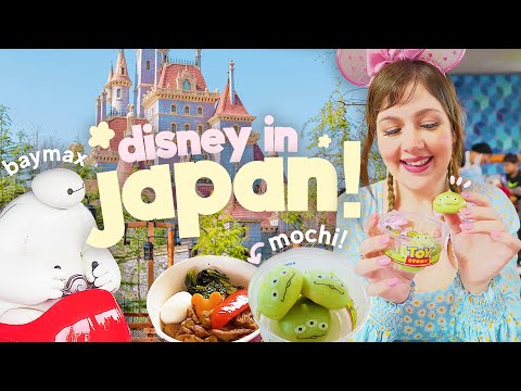 WE EXPLORED TOKYO DISNEY JAPAN! 🏰 Delicious themed Japanese food, Epic Rides & Stunning Lands