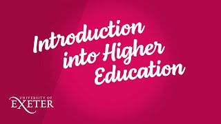 Introduction to Higher Education