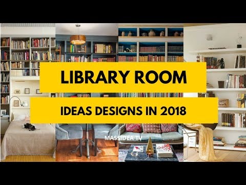 45+ Awesome Library Room Ideas Designs in 2018