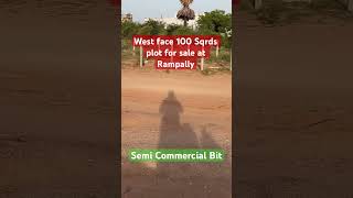 West face open plot sale at Rampally#openplots#agriculture#farmhouse#rampally#plots #semicommercial