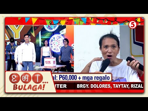 Eat Bulaga | Mananahi sa Taytay, Rizal, na-Sugod Bahay!