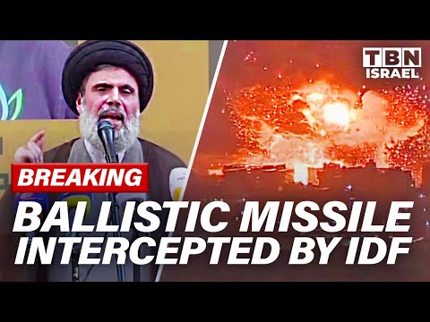 BREAKING: Israel INTERCEPTS Yemen Ballistic MISSILE Headed for Tel Aviv | TBN Israel