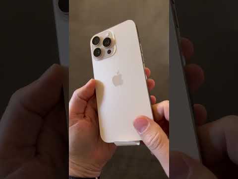 Unboxing the new iPhone 16 Pro Max in Desert Titanium