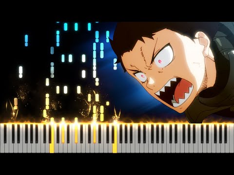 [FULL] Enen no Shouboutai (Season 2) OP - SPARK-AGAIN / Aimer [Piano Tutorial]