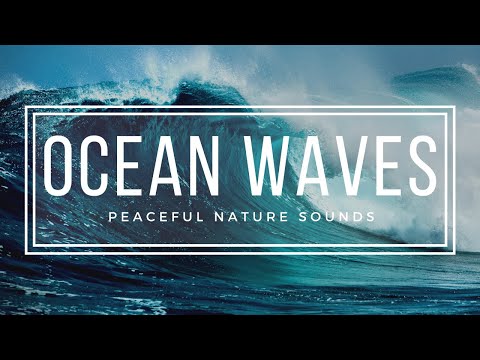 Calming Ocean Waves White Noise for Deep Sleep and Relaxation 🦋 - 5 Hours Ocean Sounds HD