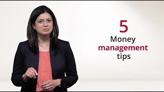 5 Money Management Tips