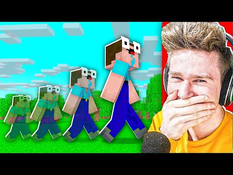 POWIĘKSZAM WIDZA TAK DŁUGO aż NIE ZAUWAŻY XD | Minecraft Extreme