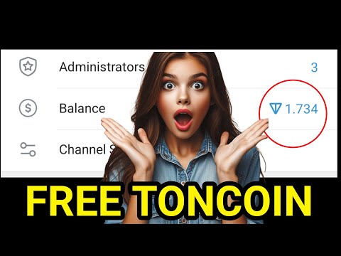 FREE TONCOIN | CLAIM 1.73 TONCOIN (8.5$) DAILY FOR FREE ON THIS APP | MAKE MONEY ONLINE #freetoncoin