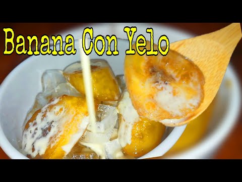 Minatamis na Saging,Banana Con Yelo