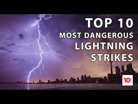 Top 10 MOST DANGEROUS Lightning Strikes! 2019 !!!!