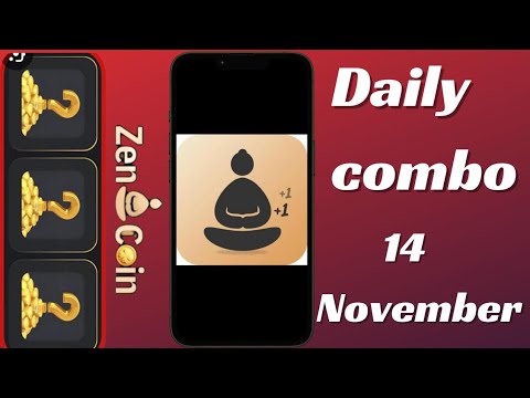 Zen coin daily combo 14 November | Zen coin today combo cards 14 November | Zen coin airdrop