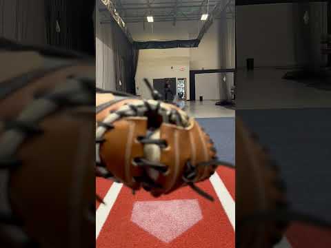 Catchers POV of a professional pitcher!!! #baseball #baseballlife #baseballseason #baseballplayer