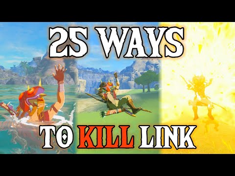 25 Ways to KILL LINK! | Zelda: Tears of the Kingdom