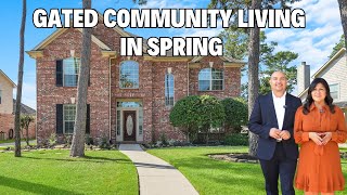 Gated Community Living in Spring– Full Home Tour!