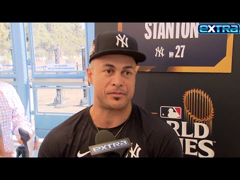 Yankees Star Giancarlo Stanton on Playing WORLD SERIES in Hometown of L.A.