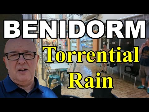 BENIDORM Heavy Downpour OUT THE BLUE