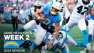 Los Angeles Chargers vs. Carolina Panthers | 2024 Week 2 Game Highlights