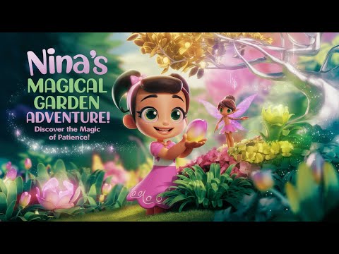 🌟 Nina's Magical Garden of Patience A Heartwarming Adventure!🌼✨#kidslearning #kidsstories #kidsvideo