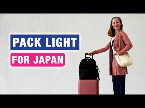 How to Pack Light for Japan Travel: 7-10kg Carry-on + Personal Item