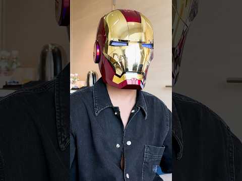 Futuristic iron Man Helmet #shorts #viralvideo #freefire