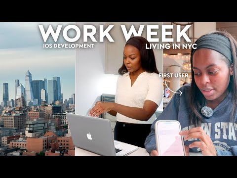 Week In My Life as a Software Engineer in NYC | getting my first user, productive