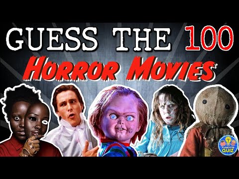 Guess "THE 100 HORROR MOVIES" QUIZ! 🎃🎬 | HALLOWEEN SPECIAL| CHALLENGE/ TRIVIA