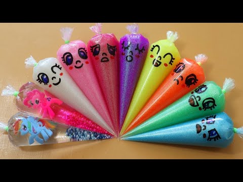 Making Slime with Piping Bags! Most Satisfying Slime Video★ASMR★#ASMR #PipingBags