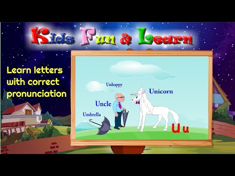 Learn the letter U #growskills  #growskills  #alphabet  #cartoon  #cartoon  #baby  #Grow #alphabet