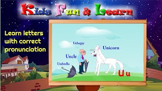 Learn the letter U #growskills  #growskills  #alphabet  #cartoon  #cartoon  #baby  #Grow #alphabet