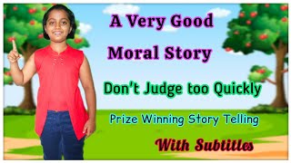 MORAL STORY | ENGLISH |SHORT STORY | STORY TELLING | prize Winning Story | Subtitles |