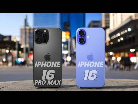 iPhone 16 Pro Max Vs iPhone 16 | Full Comparison and review 🔥