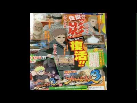 Narutimate Ninja Storm 3 | Edo Kages Confirmed Playable!!