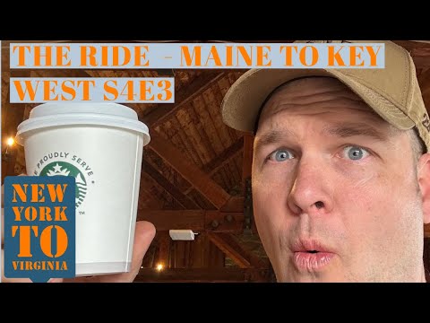 The Ride MAINE TO KEY WEST Shenandoah Appalachian Trail MotoCamping! s4e3