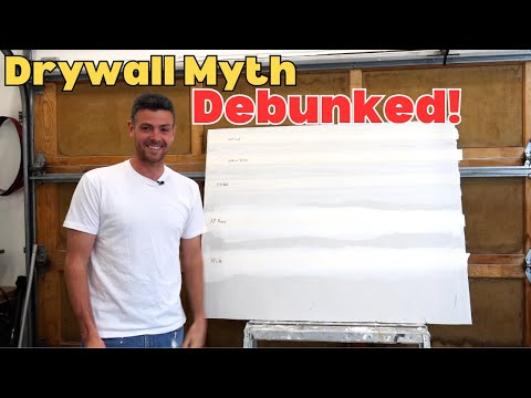 Debunking Drywall Myths (You can't use Paper Tape with Hotmud🤔)