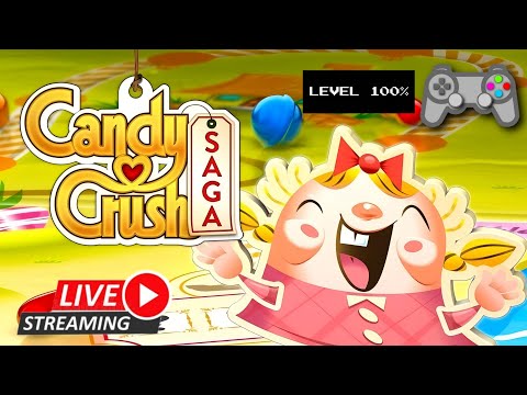 sweet candy crush saga level 100. #candy #live_stream #game_live #shorts