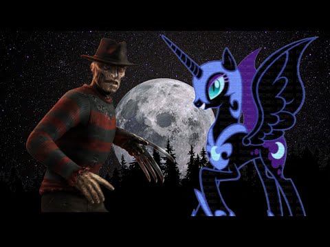 Freddy Krueger vs Nightmare Moon - Evil Rap Battles of Horror (REUPLOAD)