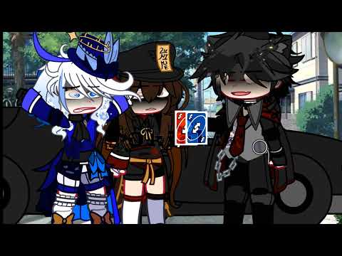 Uno reverse [◀️] | ft. Furina, Hu tao and Wriothesley | Gacha club x Genshin impact |_okichi_