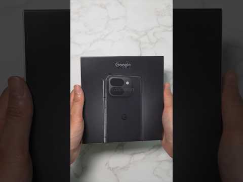 Unboxing the Pixel 9 Pro Fold in Obsidian!