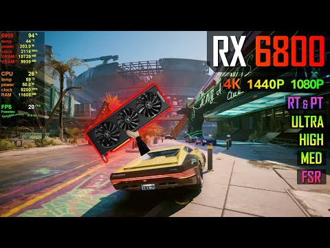 RX 6800 16GB - Cyberpunk 2077