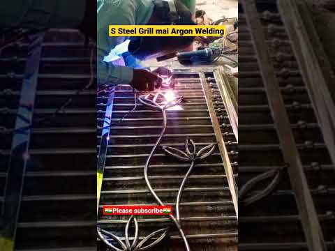 #stainless #steel grill Mein #Argonwelding